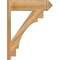 Ekena Millwork Merced Rough Sawn Arts and Crafts Outlooker, Western Red Cedar, 8"W x 28"D x 36"H OUT08X28X36MRC03RWR - alternate 4